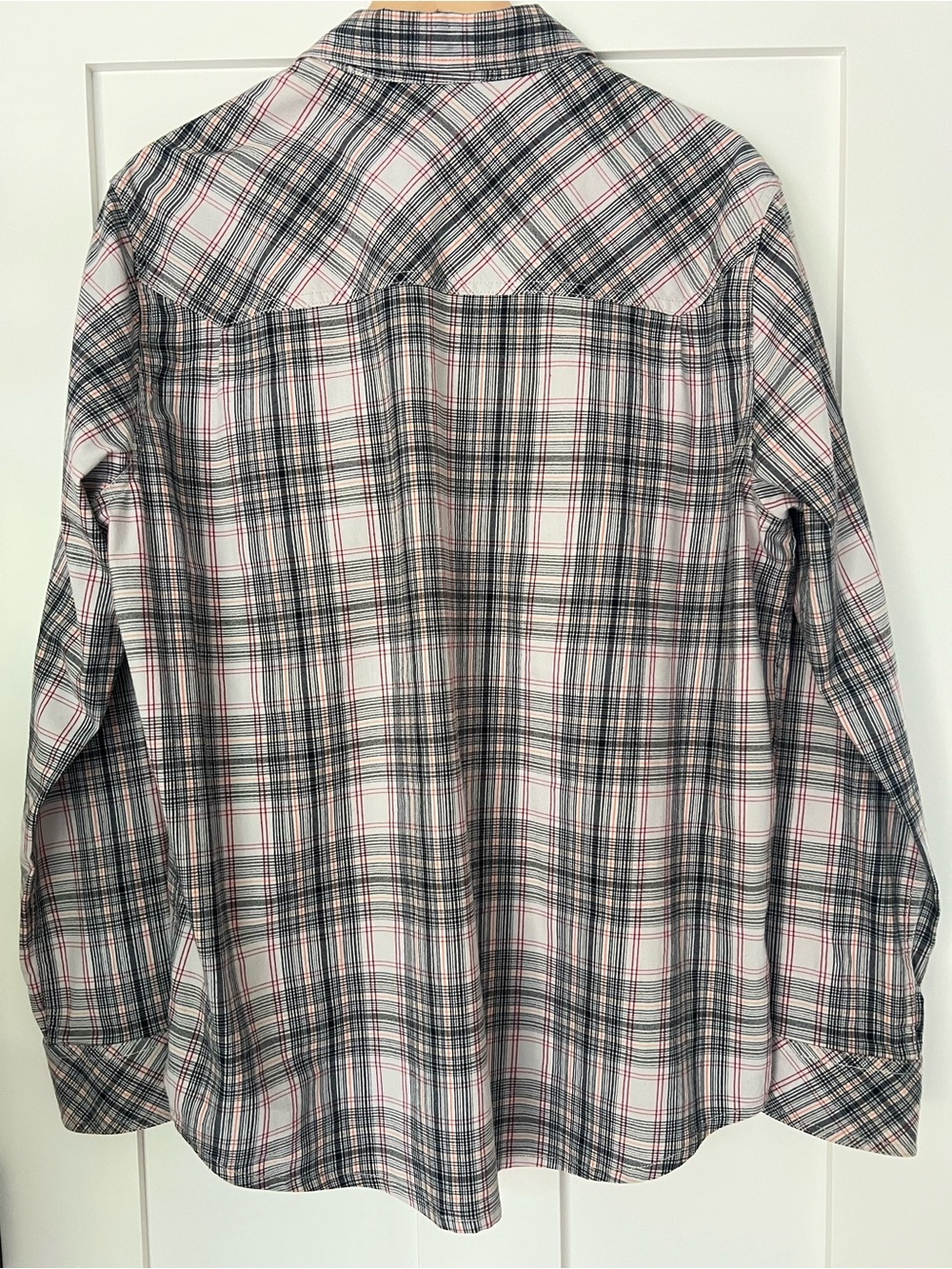 Stio Hayden Plaid Pearl Snap Western Shirt Men’s Large - Picture 2 of 14